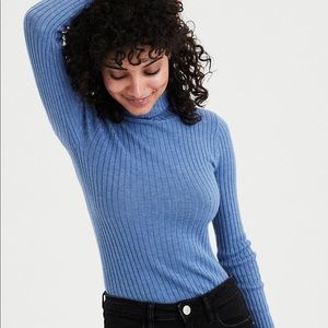 Blue American Eagle Turtleneck